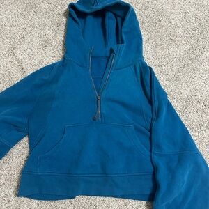 Lululemon Blue Scuba Hoodie Size 4
